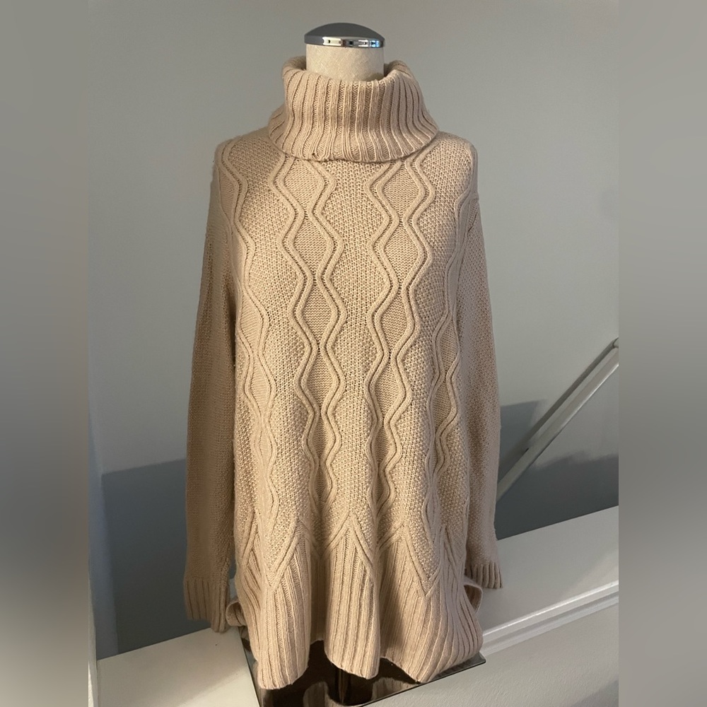 Sonoma Lightweight Knit Taupe Sweater